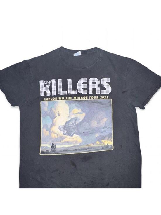 Delta Other - The Killers Imploding the Mirage Tour 2022 Faded Tour Tee Band Shirt